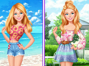 Barbie In Love With Fashion: Summer Patterns