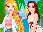 Rapunzel And Belle's California Summer