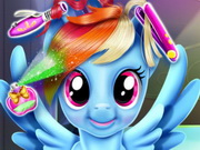 Rainbow Pony Real Haircuts