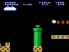 Super Mario Bros. (World) [Hack by Googie v1.0] (~Luigi's Chronicles - Game A)