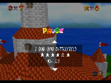 Super Mario Sunshine in Super Mario 64