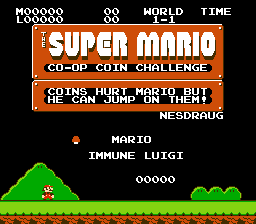 Super Mario Co-Op Coin Challenge 1.1
