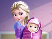 Elsa Baby Birth Caring