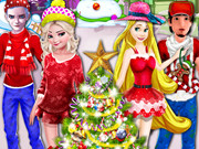 Princesses Christmas Family Date