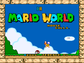 Super Mario World (USA) [Hack by B.B.Link v1.1] (~Dr. Mario World - House Calls)