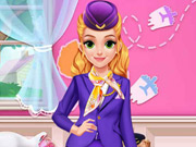 Blonde Princess Cabin Crew Makeover