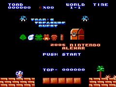 Super Mario Bros. (World) [Hack by AlexAR v1.3] (~Toad's Treasure Quest)