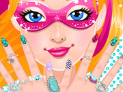 Super Barbie's Manicure