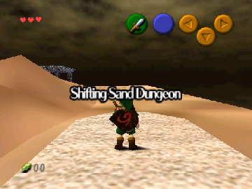 Shifting Sand Dungeon