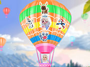 Princess Girls Air Balloon Trip