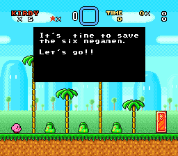 Kirby in The Megaman 29th Anniversary Adventure