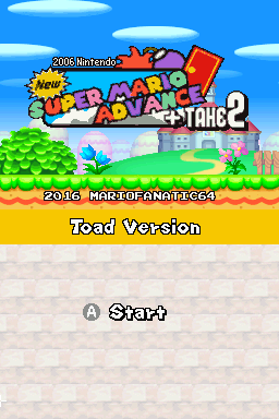 New Super Mario Advance + Take 2 (Toad)
