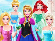 Barbie Cosplay Disney Princess Challenge