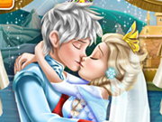 Ice Queen Wedding Kiss