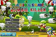 Mario and Sonic Zombie Killer