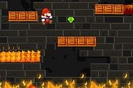 Mario Fire Cave Adventure
