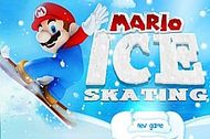 Mario Ice Skating