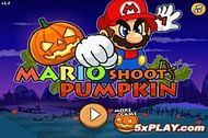 Mario Shoot Pumpkin