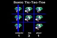 Sonic Tic Tac Toe